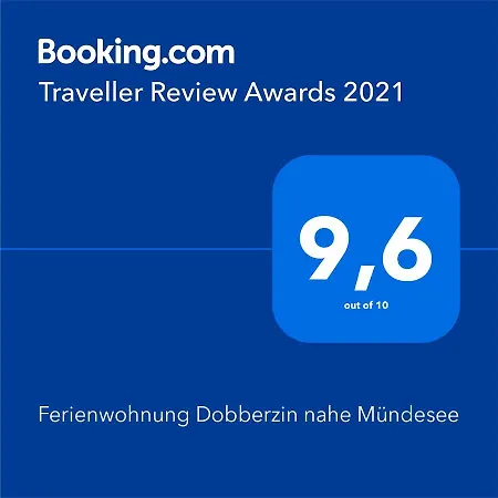 Dobberzin Nahe Muendesee Lägenhet *